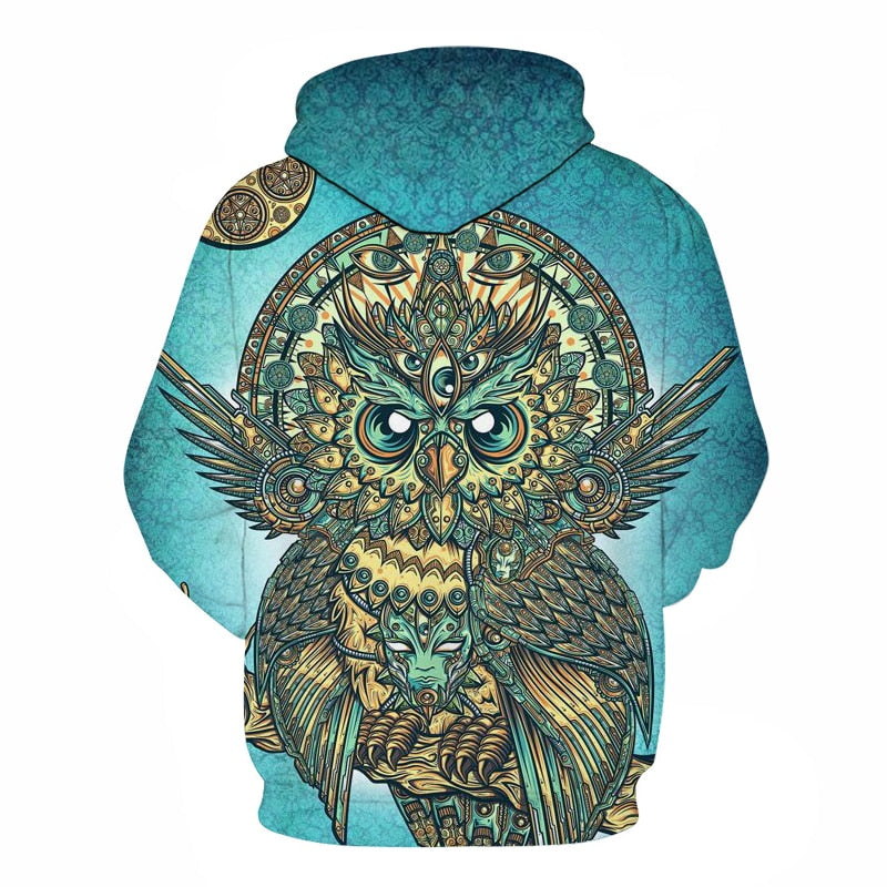 Mecha-Owl Hoodie