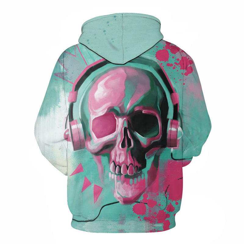 Music Skull Hoodie