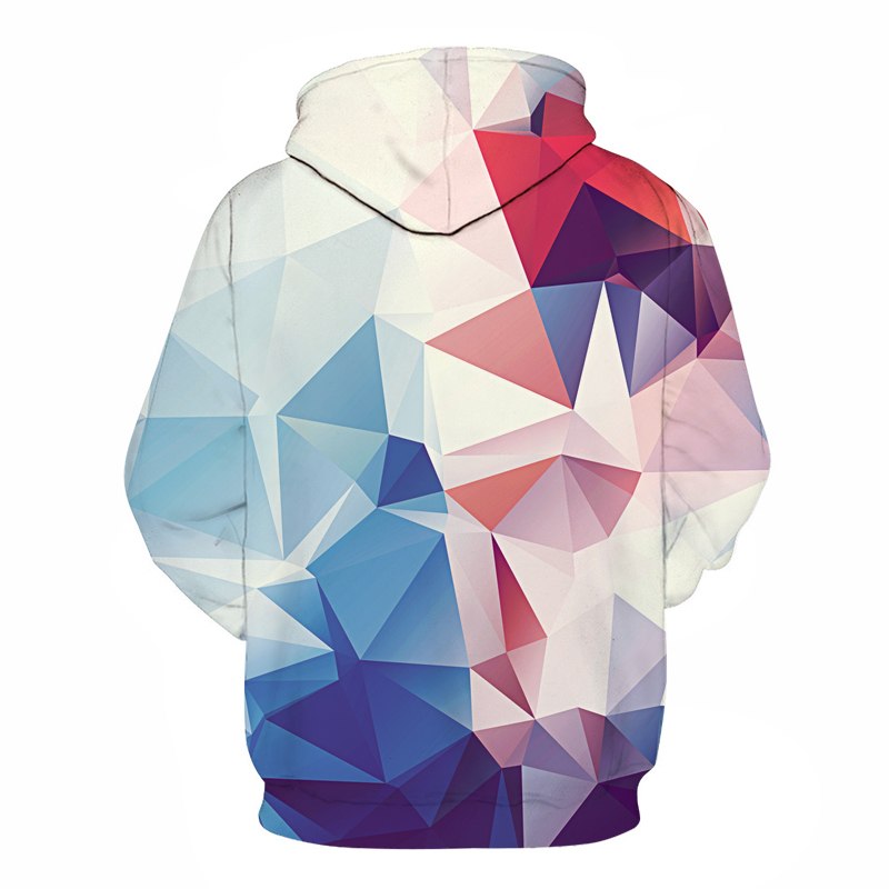 Abstract Poly Hoodie