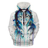 Ice Wolf Hoodie