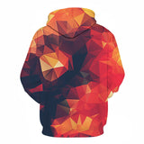 Fire Polygon Hoodie